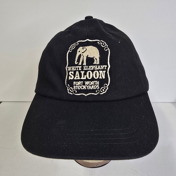 Other - White Elephant Saloon Hat Fort Worth Texas‎ Baseball Cap Adjustable